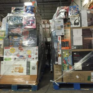 mixed general merchandise pallet (100–150 pieces)
