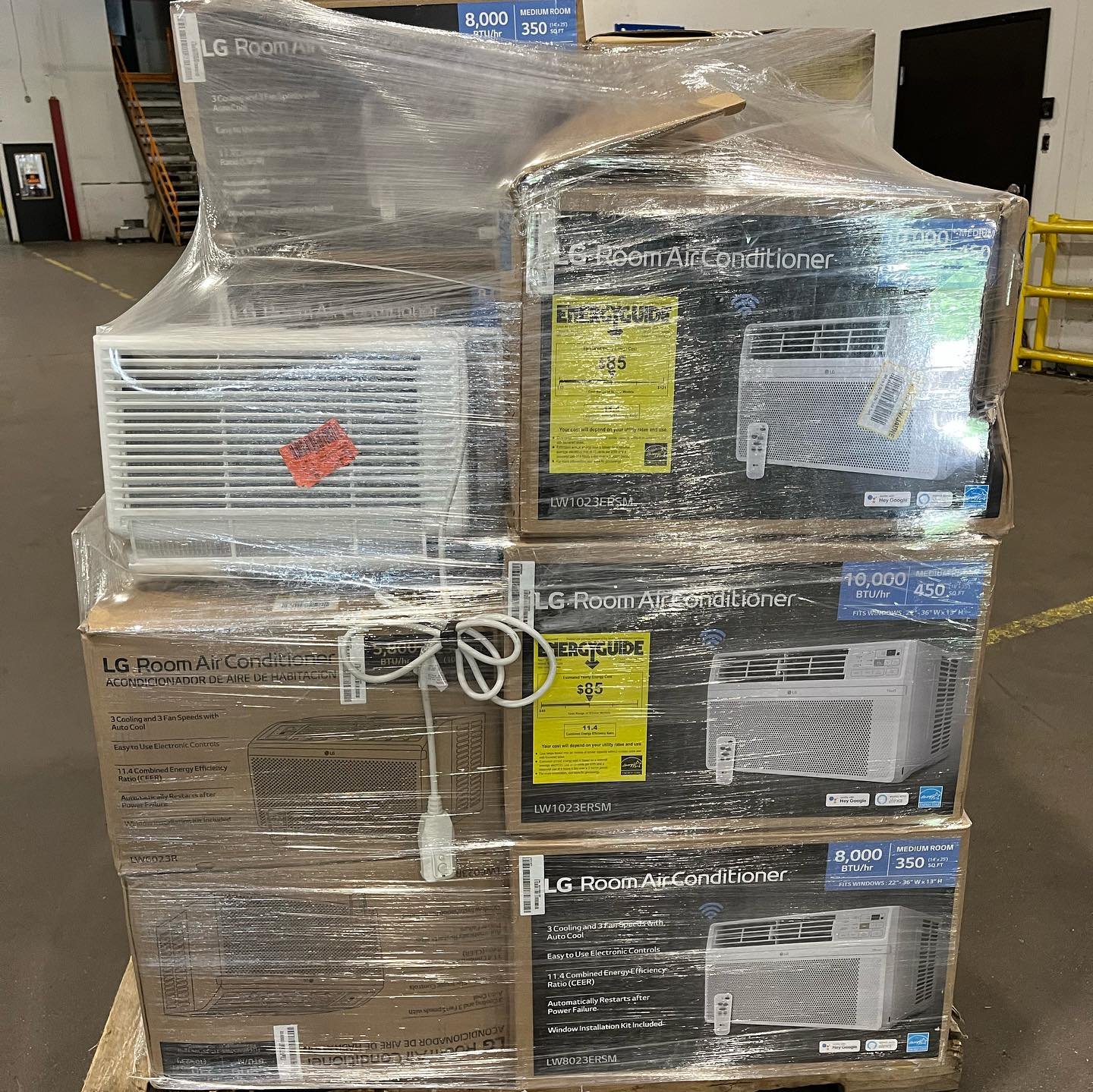 wholesale air conditioner pallet (15 units) wholesale air conditioner pallet (15 units)