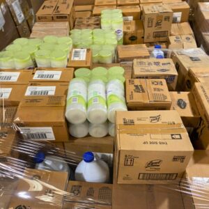 wholesale laundry detergent pallet (150–200 pieces